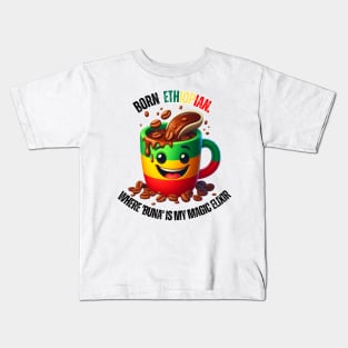 Born Ethiopian Kids T-Shirt